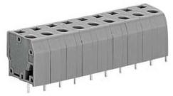 Wholesale 300V 12A Pcb Spring Terminal Block 16 PIN Screwless Pitch 7.62mm from china suppliers