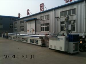 Wholesale HDPE / LDPE Plastic water Pipe Extrusion Line , PE Plastic Pipe Production Line from china suppliers