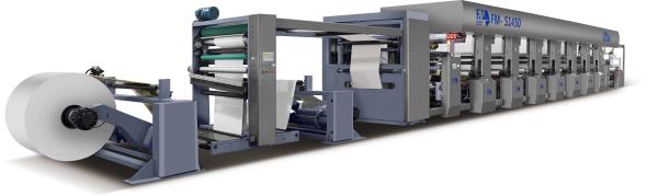 Quality Carton Board wide web preprint Flexo Printing Machine for sale