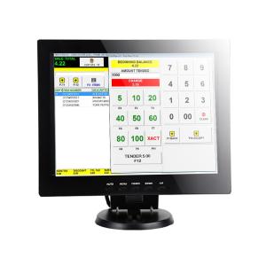 China VGA Input VESA 1280*1024 10.4 Inch Touch Screen Monitor For Pos System on sale