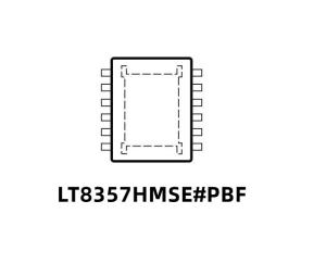 Wholesale LT8357HMSE#PBF Integrated Circuit IC Chip 2MHz 60VSwitching Controller from china suppliers