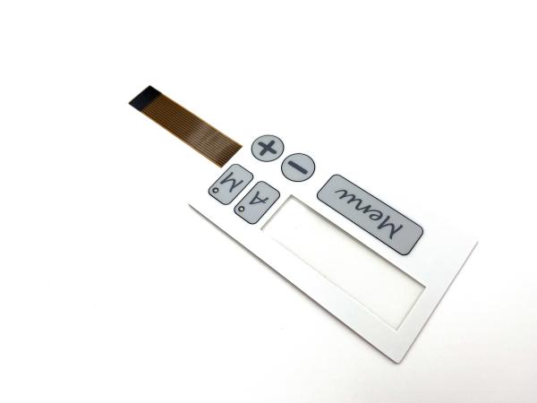 Quality Small LED Light Membrane Control Panel With Scratch Coating Polycarbonate for sale