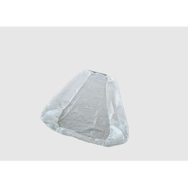 White Color Disposable Sheet Protectors , Disposable Massage Bed Covers Convenient