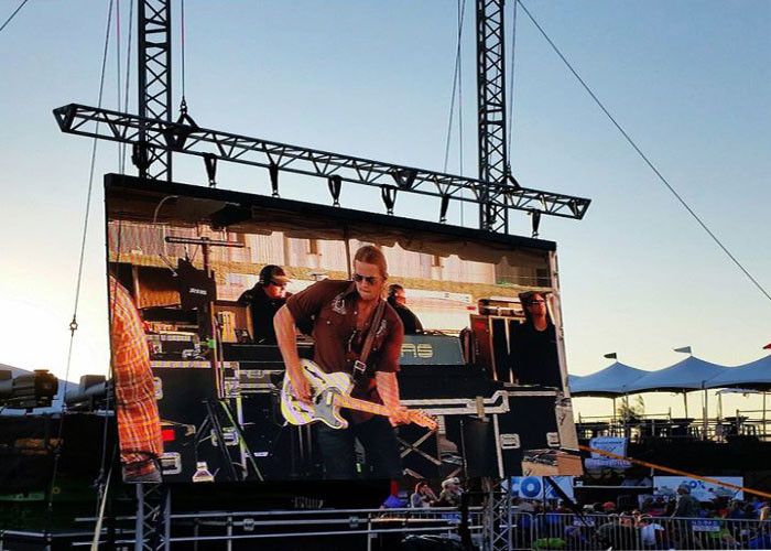 Large Modular Led Digital Signage Stage Backdrop Portable Led Screen