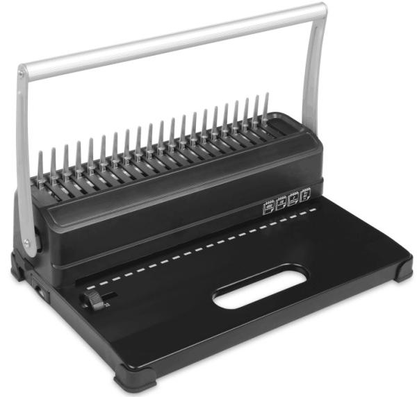 Quality Thermal Document Binding Machine , Comb Binder Machine A4 12 Inches for sale