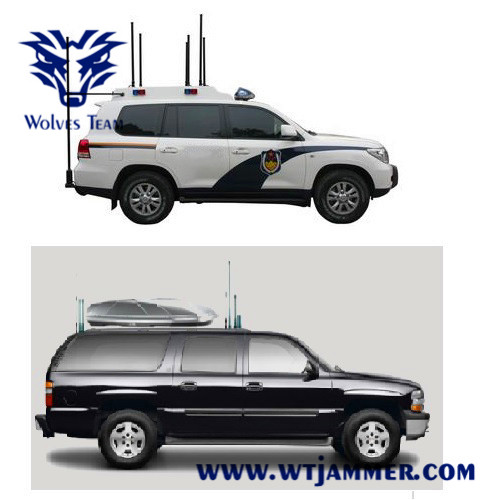 CE FCC 20 - 6000MHz 800 Meters 500W IED Bomb Jammer