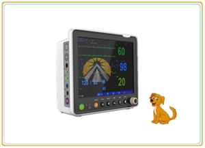 China Easy Operate Vet Vital Signs Equipment , Anti Defibrillation Multipara Patient Monitor on sale