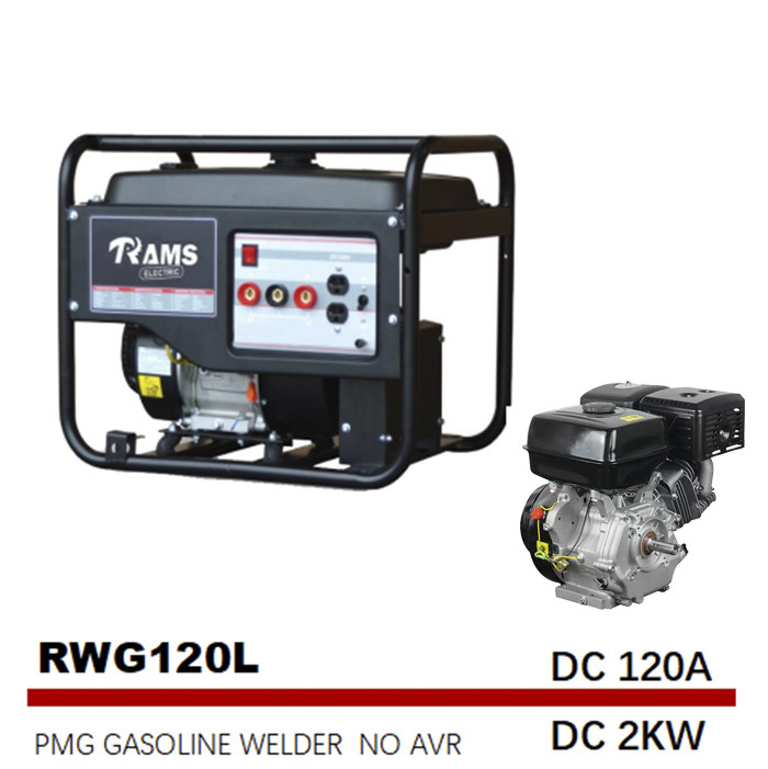 Wholesale Gasoline 170F Engine 120 Amp Inverter Welder Generator 2kw PMG Type L from china suppliers