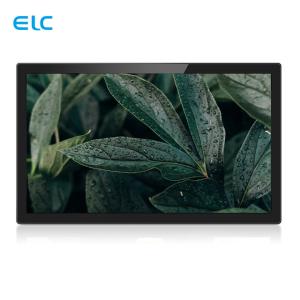China FCC RoHS Wall Mounted LCD Display Digital Signage 27 Inch Touch Screen on sale