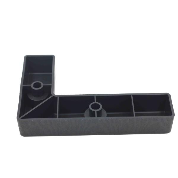 KR-S024 Black L Shaped Furniture Legs For Sofa Left And Right High Stability