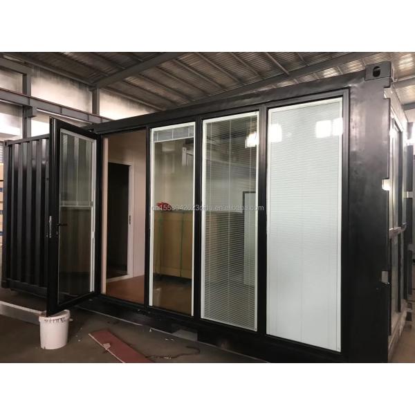 20ft Portable Foldable Container Cabin House with Customized Color and Galvanized Steel Square Tubes
