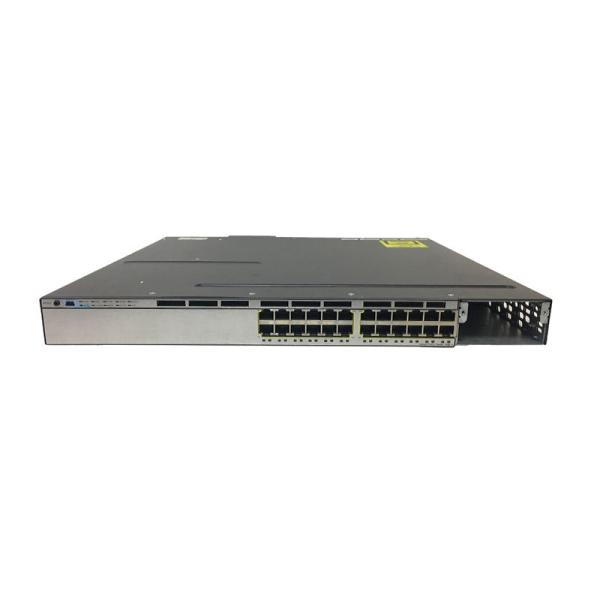 24-Port Layer 3 Managed PoE Switch with 10/100/1000 Ethernet Ports Customized Size LAN Base Stackable WS-C3750X-24P-L