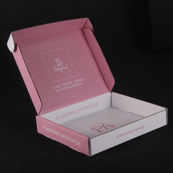 Matt Lamination Aircraft Drawer Paper Box White Card Color Boutique Gift Box