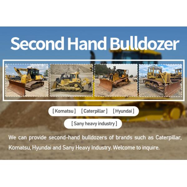 D475A Second Hand Dozer Komatsu Bulldozer T3 Emissions Front Discharge