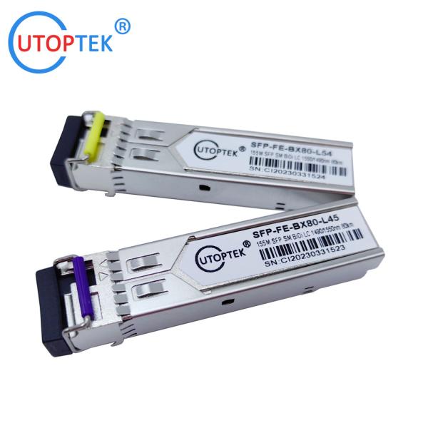155M SFP SMF Bidi LC 80km 1490/1550nm optical fiber sfp transceiver module for cisco/huawei/ZTE/Viettle