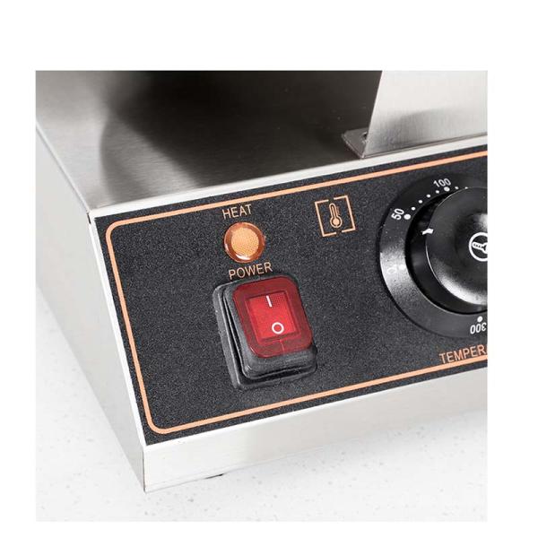 Commercial Ice Taco Waffle Bowl Cone Maker Machine for Busy Food Service Businesses