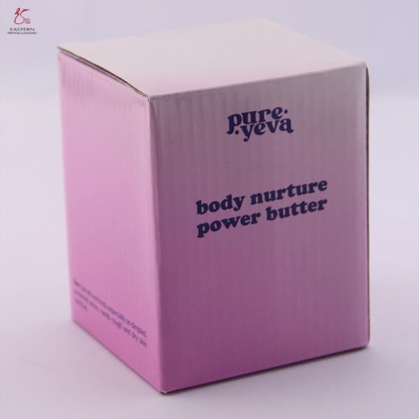 White Interior Colored Corrugated Boxes with Customizable Design and Printing