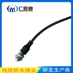 China Custom IP67 M12 8 Pin Female To RJ45 Shielded Connector Cable on sale