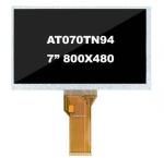 Vibration Resistance TFT LCD Display Modules 800x480 At070tn94 Flexible LCD