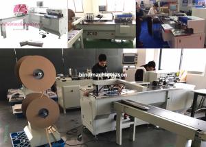 Wholesale Wire o binding machine with hole punching function PBW580 for notebook from china suppliers