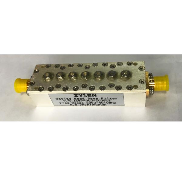 Quality 1.5dB 10W RF Cavity Filter 4010MHz Cavity Band Pass Filter for sale