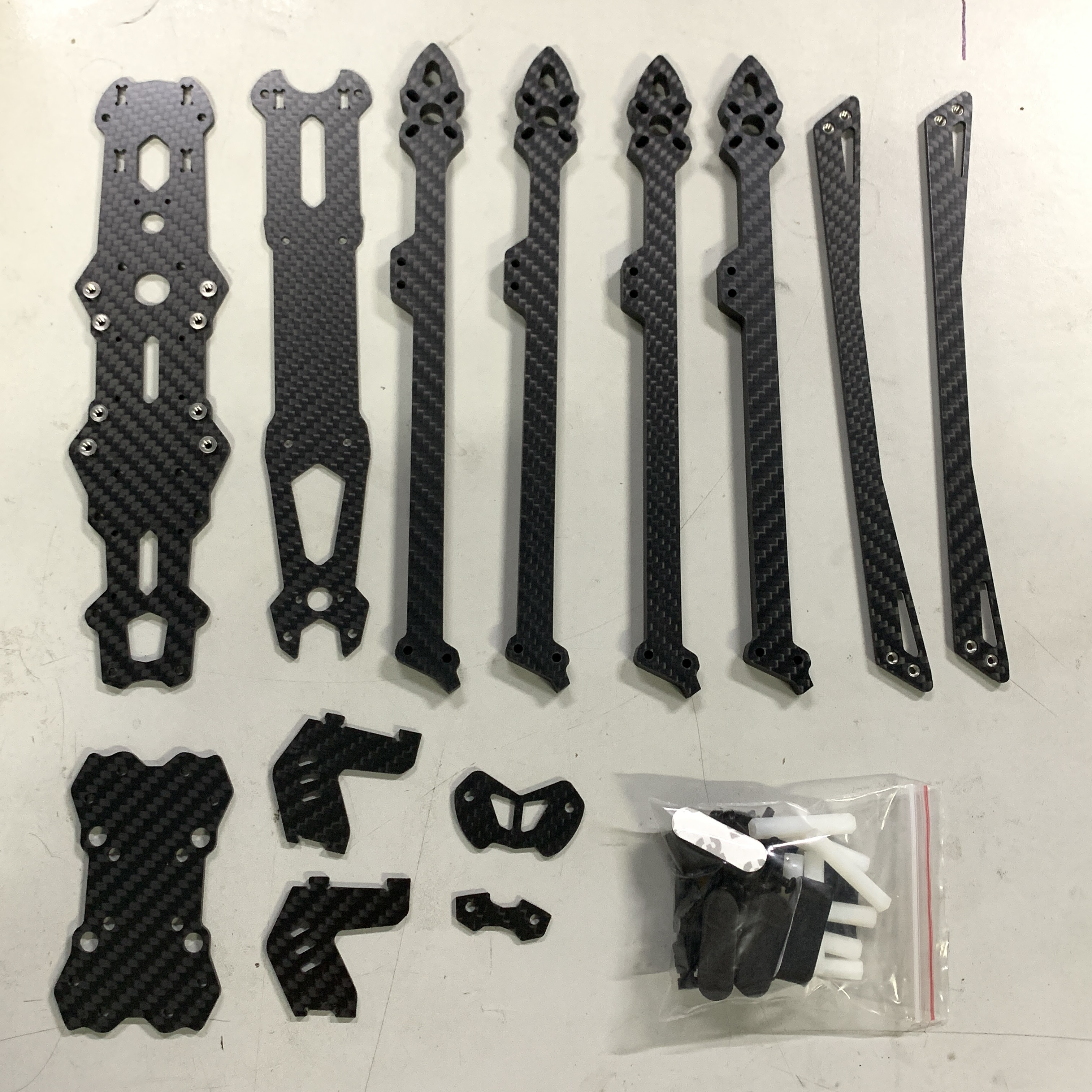 Lightweight FPV Drone Frame Ideal for High Performance Pilots