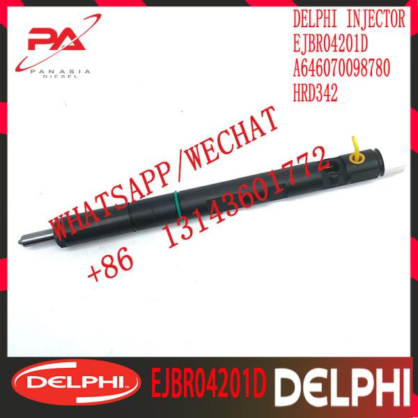 HRD342 DELPHI Diesel Fuel Injector For Mercedes-Benz EJBR04201D A646070098780