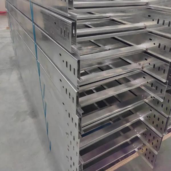 Easy Installation Ladder Type Cable Tray Wall Or Floor Mount 3m-6m Length