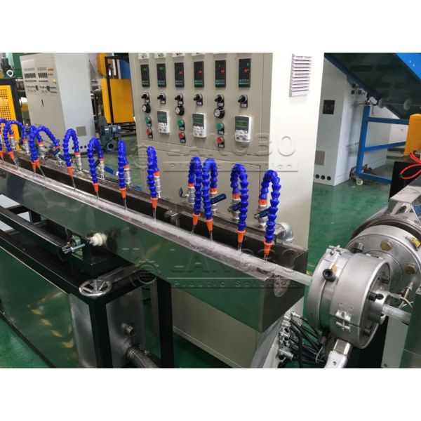 PVC UPVC PE HDPE Snakeskin Pipe Clear Hose Transparent Soft Pressure Plastic Water Fiber Reinforced Garden Braided Hose Pipe Production Line Making