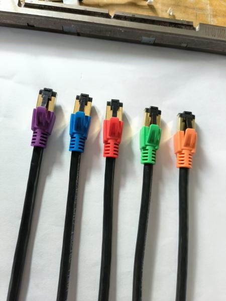 Quality 600MHz S/FTP Cat7 Patch Cord Ethernet Cable For Computer Networks for sale