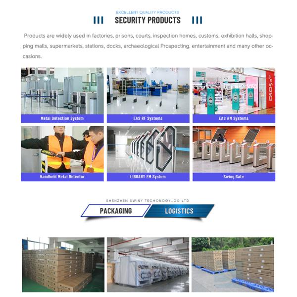 SUNLEADER AM04B Acoustic magnetic vertical equipment Retail shop Acrylic security gate Supermarket alarm EAS anti theft antenna