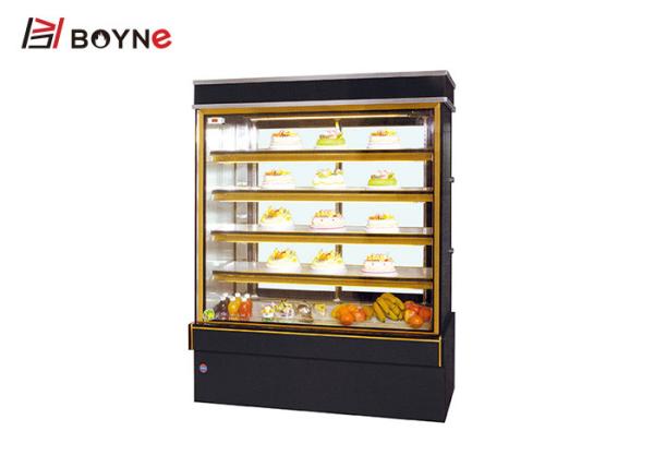 Quality Bakery Refrigeration Vertical Mini Cake Display Fridge Showcase With 5 Layer for sale