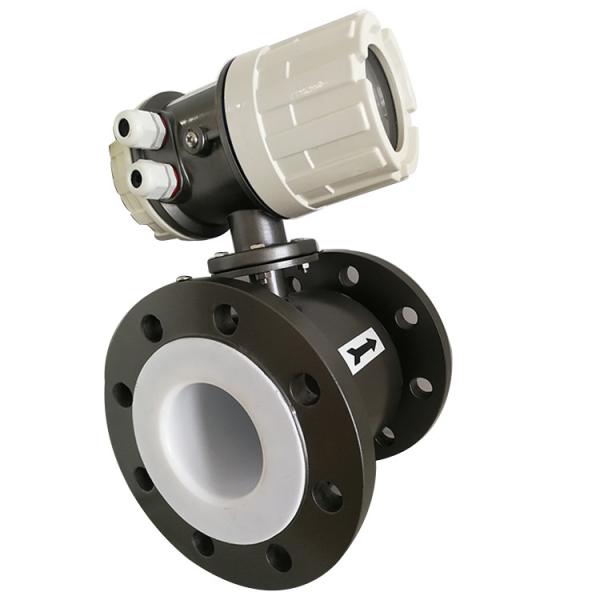 Quality DN50 Digital Industrial Flow Meter / Electromagnetic Water Flow Meter for sale