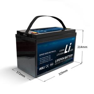 China Prismatic Pack Rechargeable Lithium Battery , 12V 100AH Lifepo4 Solar Battery on sale