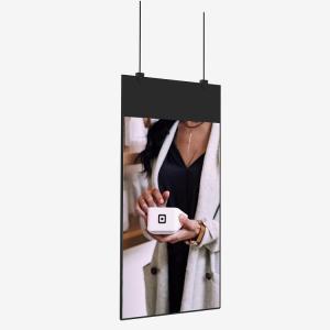 Wholesale Shop Window Signage Stretched Bar Display 37 Inch IP4X Degree Dual Screen from china suppliers