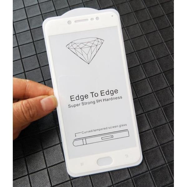 Color Black and White Full Glue Tempered glass phone film for Xiaomi phones Mi8 Mi8 SE Mi6 Mi5x Redmi6 Redmi6A