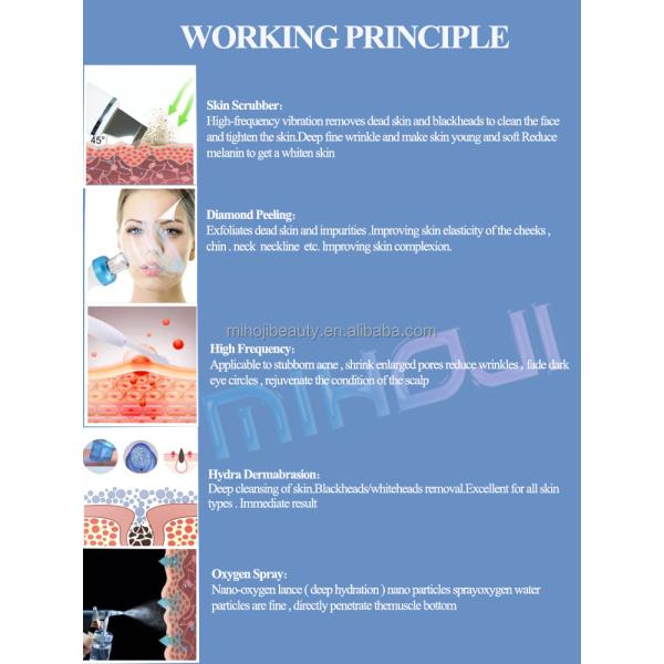 Vertical Professional Hydrafacial Machine Deep Cleaning 14+3 Hydration Facial Machine