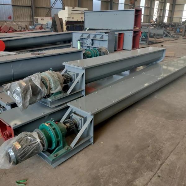 2024 U-Shaped Steel Screw Auger Conveyor with Motor Bearing Gear Provided After-sales Service