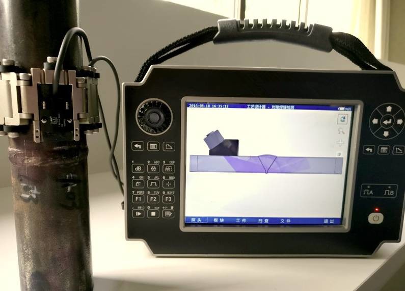 Portable Ultrasonic Flaw Detector Machine In Physics / Phased Array Flaw Detector
