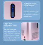 High Flow Rate 1500ml H2 Inhaler Hydrogen Oxygen Mixture Output Gas Generator