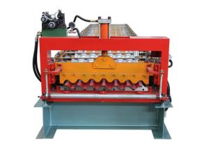 Wholesale PLC Program Corrugated Roof Sheet Making Machine Automatic Producing With Hand Touch Screen from china suppliers