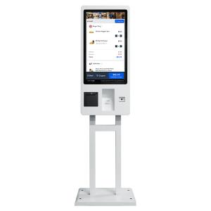 Wholesale 32 Inch Lcd 350cd/m2 Interactive Touch Screen Kiosk With Pos System from china suppliers