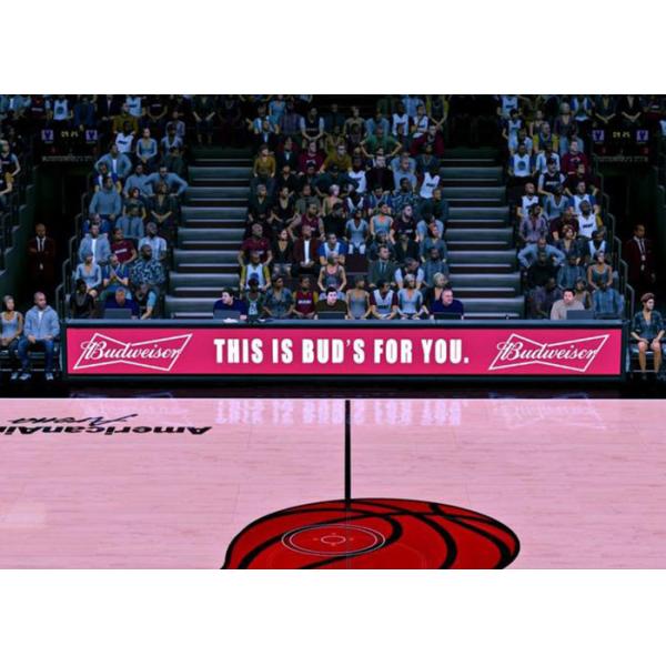 DVI HDMI VGA Stadium LED Digital Display Novastar System 1R1G1B Color