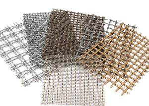 Wholesale Special Metal Stainless Steel Crimped Wire Mesh Lock Crimp Wire Mesh from china suppliers