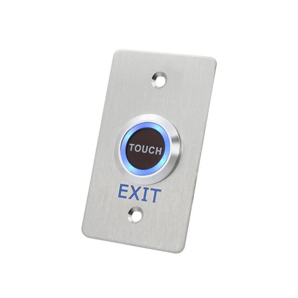 Weatherproof LED Touch Sensor Switch , Touch Button Switch For Door Exit No