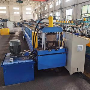 China Cold Rolling Forming Rain Gutter Machine Maker For Aluminium Profile on sale