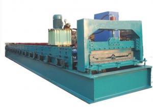 High Speed Step Tile Roll Forming Machine / Tiles Making Machine With 19 Rollers
