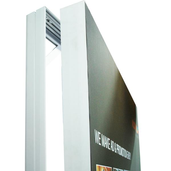 Advertising LED Light Box Backlit Frameless Led Fabric Light Reinforced Struction