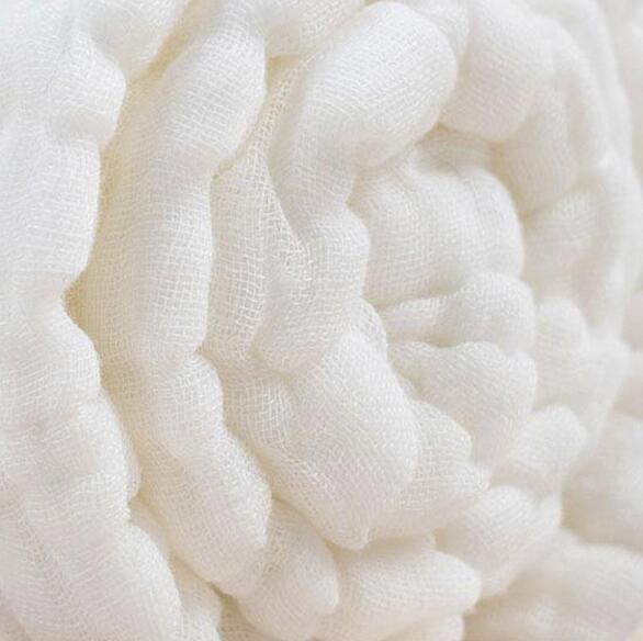 110x115cm 6 layer Washing Medical 100% Cotton Baby Gauze Bath Towel Wholesale China Factory