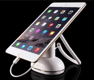 China COMER tablet kiosk desk display holder for tablet lock tablet security stand with alarm charger on sale